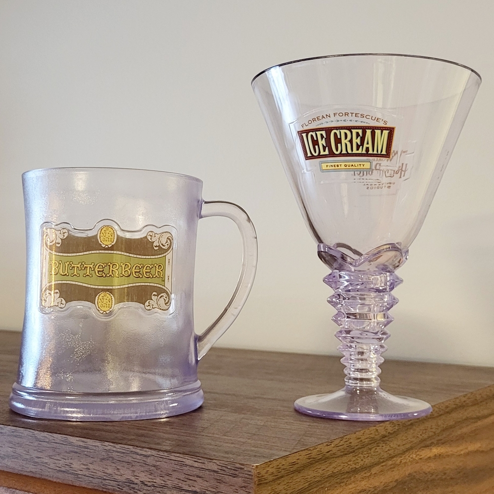 Harry Potter Wizarding World Cups: Butterbeer and Fortescue's Ice Cream